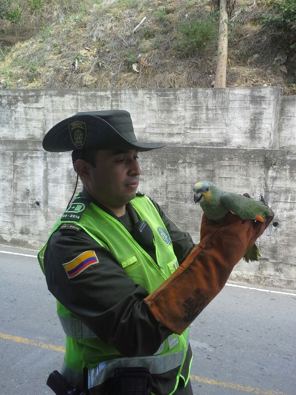 la Policía Nacional comprometida con el medio ambiente