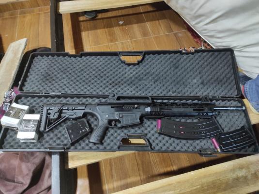 arma de fuego incautada