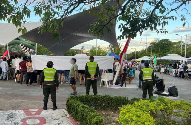 Policía Nacional, acompaña la ciudadanía en los Parques