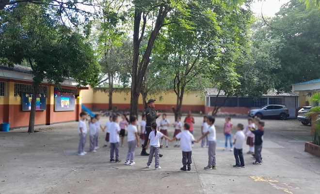 Esta actividad se realizará en varios colegios del área metropolitana. 