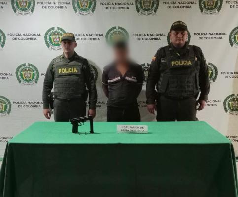 POLICÍA NACIONAL LOGRA LA CAPTURA EN FLAGRANCIA DE UNA PERSONA