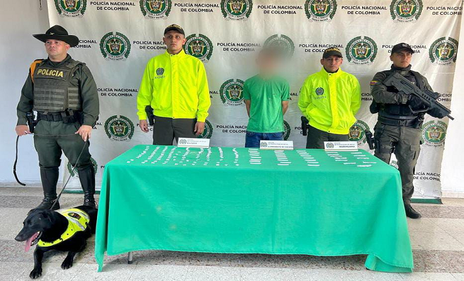 Policía Nacional logra la captura de una persona mediante diligencia de registro y allanamiento