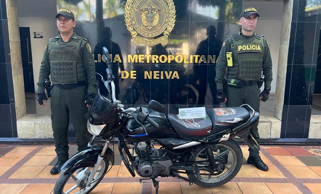Policía Nacional logra la recuperación de cuatro 