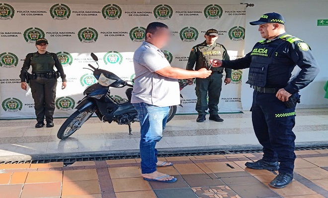 Policía Nacional logra la recuperación de tres motocicletas que habían sido hurtadas.