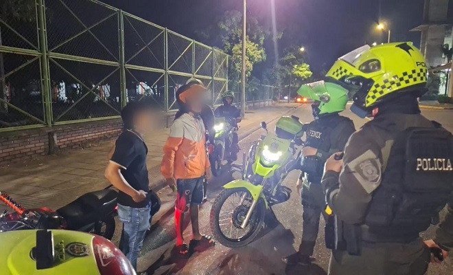 Policía Nacional presenta acciones realizadas durante el fin de semana