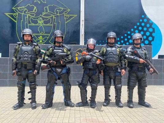 En la escuela de carabineros Alejandro Gutierrez desarrollamos Policía por un día