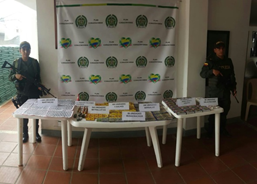 Efectuamos incautación de gran cantidad de pólvora