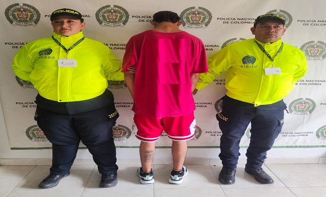 Individuo fue capturado mediante orden judicial por el delito de concierto para delinquir agravado