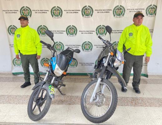 Policía Metropolitana de Neiva comprometida en contra del hurto a motocicletas