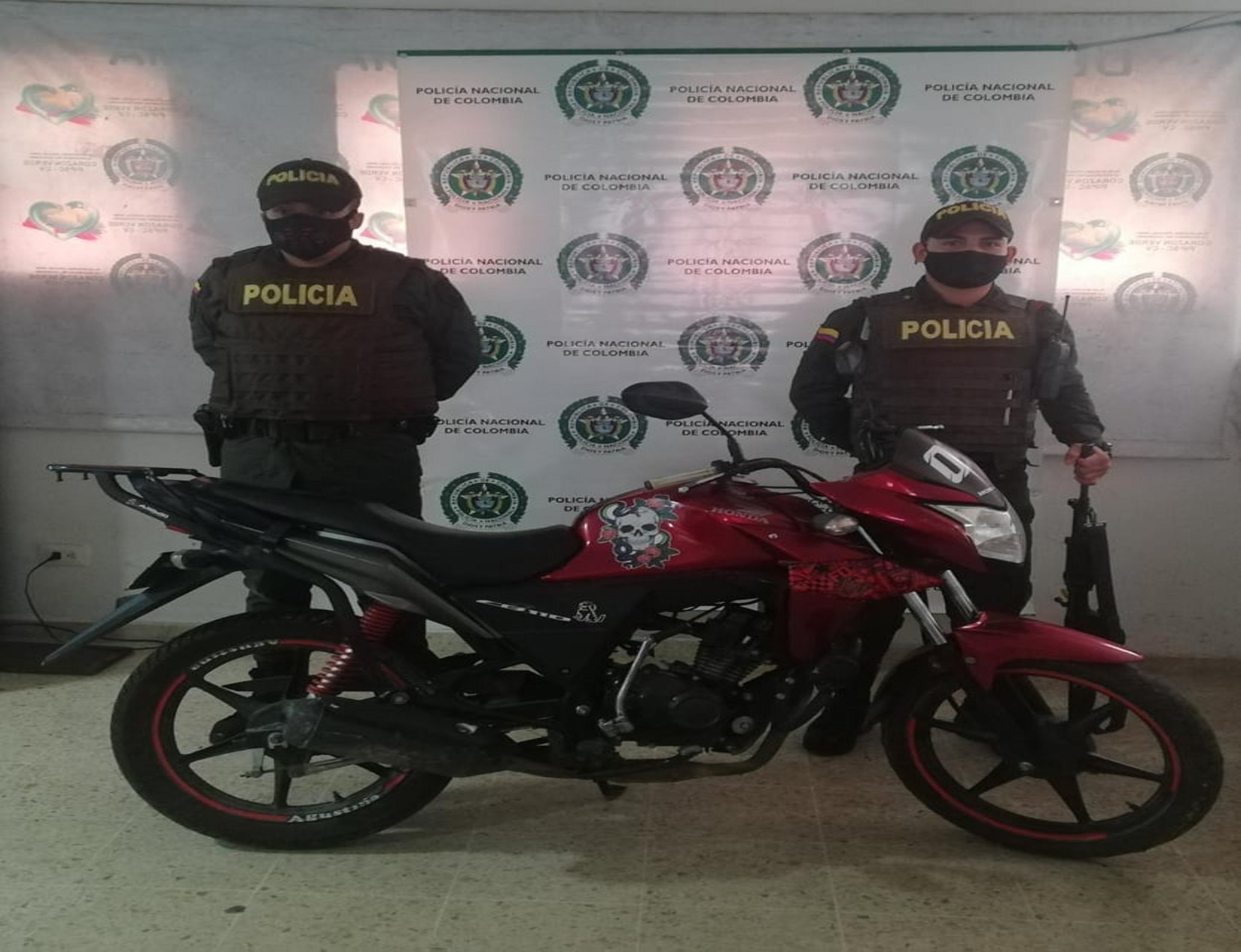 Recuperamos cuatro motocicletas en los municipios de Espinal, Anzoátegui, guamo y Falan