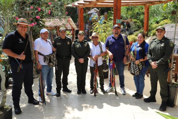 Interlocución exitosa entre el Comando del Departamento de Policía Caldas y líderes indígenas de Riosucio