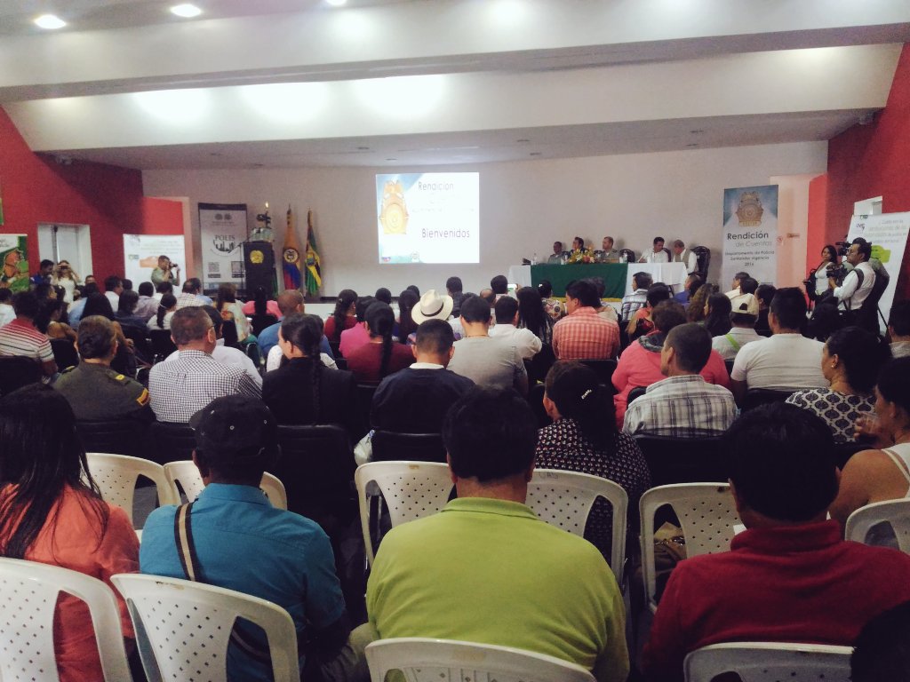 Rendición Cuentas Policia Santander