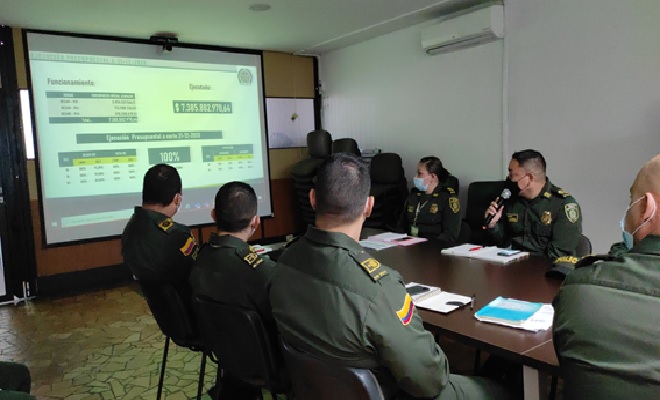 Rendición de cuentas departamento de policía Santander año 2020