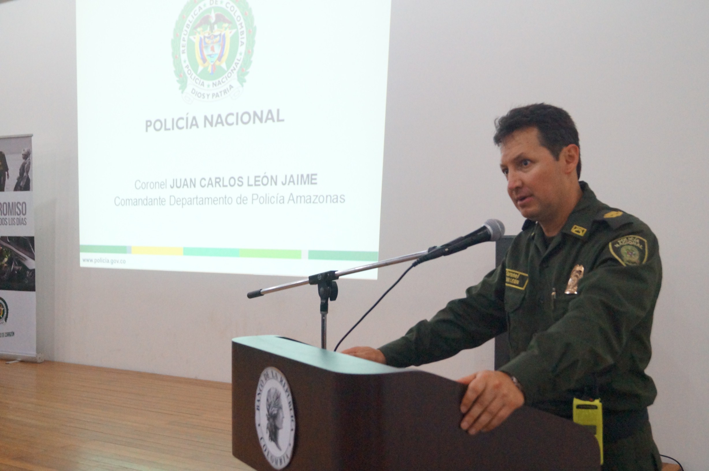 Comandante de Policía Amazonas presentó rendición de cuentas en Leticia