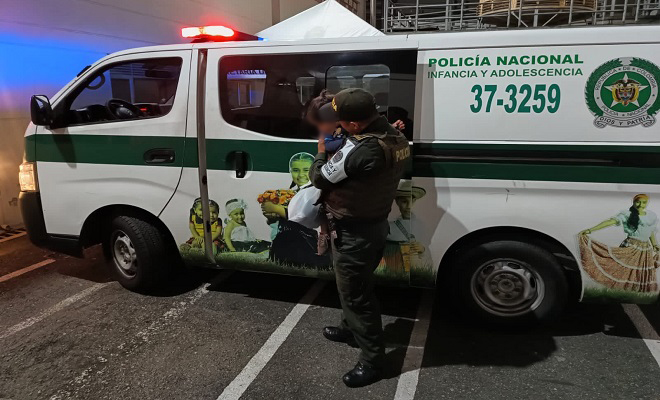 Rescatamos a una menor de 9 meses de edad abandonada en un hotel del cen