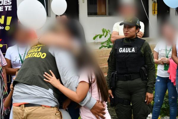 Rescate de joven secuestrado