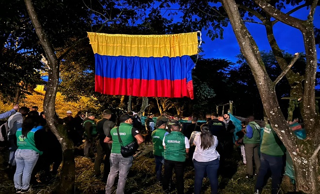 En el lugar hicieron presencia entidades estatales
