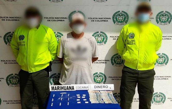 Los operativos dejan como resultado la captura de 13 personas y la incautación de más de 1.600 dosis de estupefacientes. 