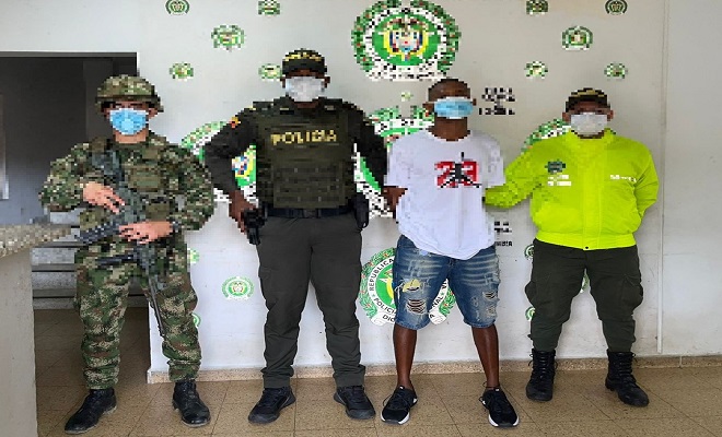 Capturado integrante 'Clan del Golfo'