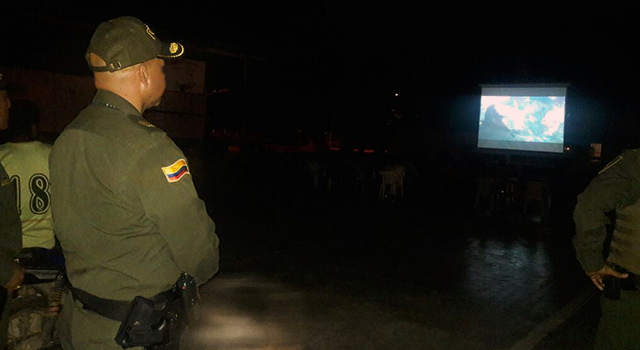 La Policía Nacional-acompaña a niños y niñas-para vivan una ‘Semana Santa Segura y en Paz'-en el Meta