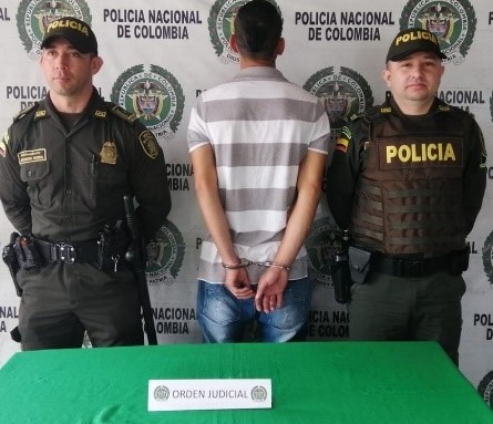 Capturado mediante orden judicial