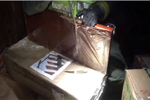 Dos casos de incautación de alucinógenos en modalidad encomienda 