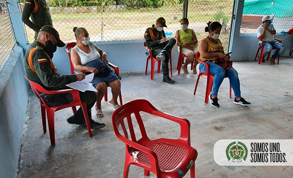 Taller sobre prevención colectiva y anticipación de violencia en las zonas rurales.