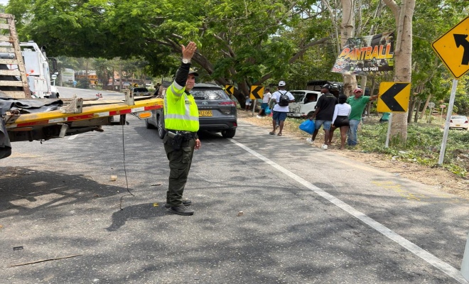 Transportaba equipos de sonido 