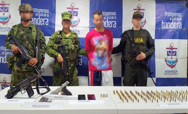 Tras las rejas cabecilla del clan del golfo en Juradó. 