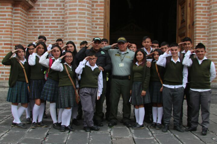 Grupo de Protección al Turismo y Patrimonio realiza recorridos por iglesias del centro histórico
