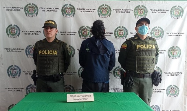 Capturado por violencia intrafamiliar en Calarcá