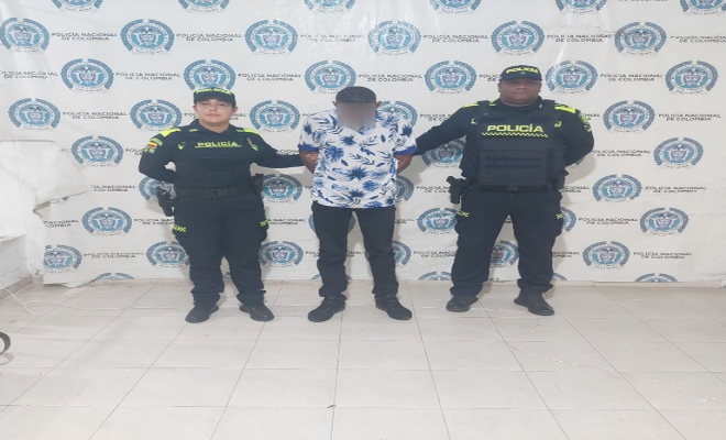 Capturado peligroso delincuente con con circular roja de Interpol