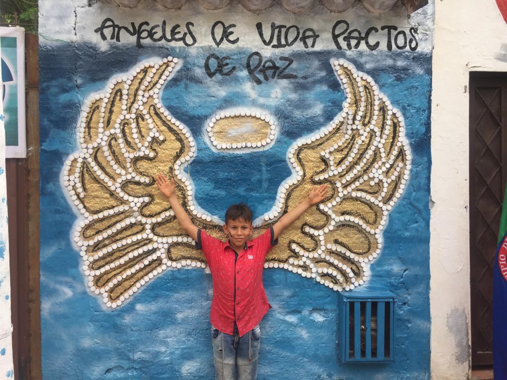 mural_ángeles_de_vida_pactos_de_paz_Policía_Huila_Villavieja