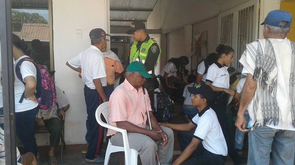 campaña contra el olvido de los abuelitos de un Ancianato en guaviare