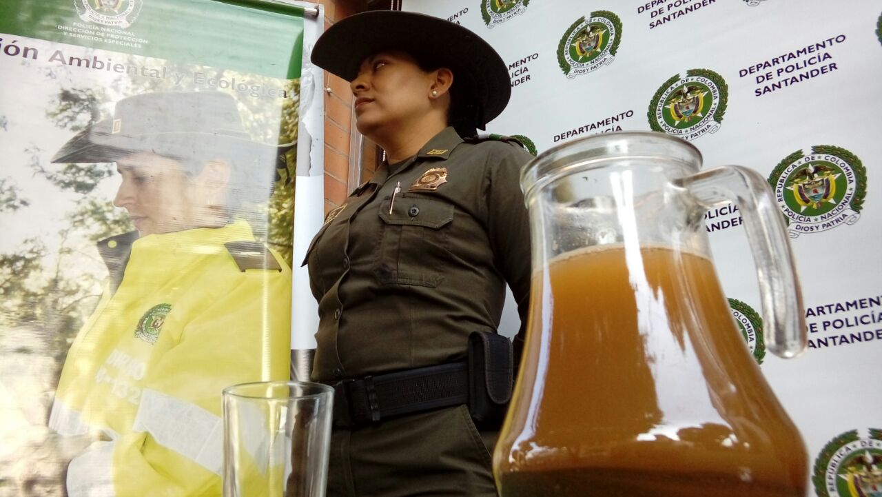 7 Capturados por Minería Ilegal Policía de Santander