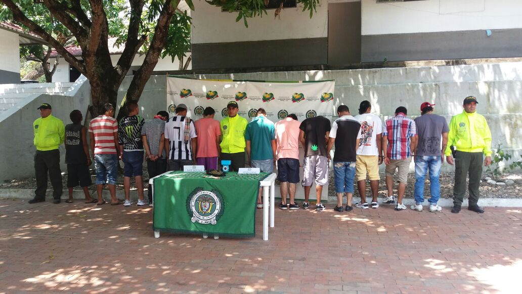 allanamientos en la Dorada trafico estupefacientes