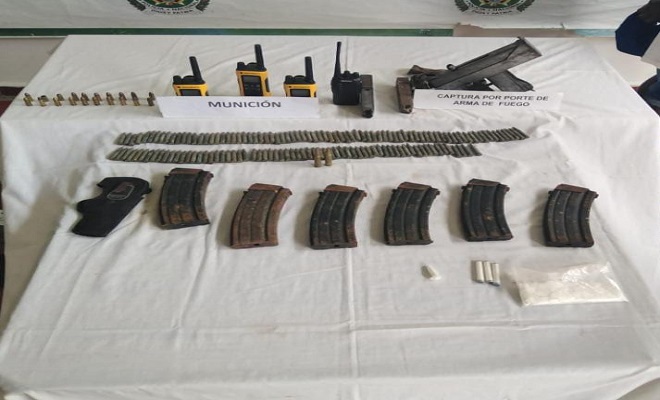 Ofensiva contra el porte ilegal en Quibdó y Novita 