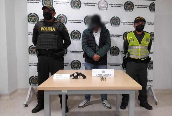 Capturado por porte ilegal