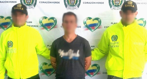 capturado-extorsion-carceles-florencia-policia-gaula