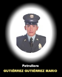 Fotograf&iacute;a del Se&ntilde;or Pt. Guti&eacute;rrez Guti&eacute;rrez Mario quien falleci&oacute; en cumplimiento de su deber.