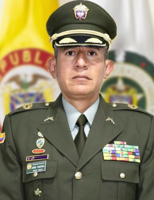 Teniente Coronel Javier Alejandro Sandoval V&aacute;squez