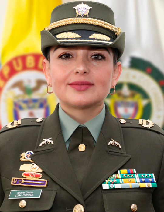 Teniente Coronel Luisa Fernanda Figueroa Restrepo