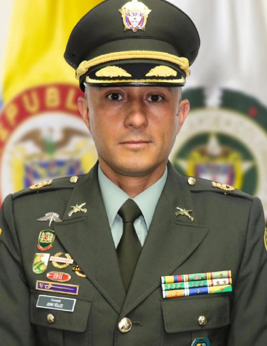 Coronel John Hernando T&eacute;llez Ariza