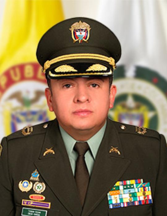 Teniente coronel Diego Alfonso Garc&iacute;a Casta&ntilde;eda 