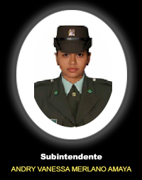 Subintendente ANDRY VANESSA MERLANO AMAYA