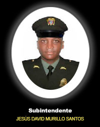 Subintendente JES&Uacute;S DAVID MURILLO SANTOS