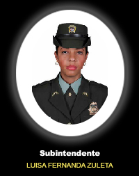 Subintendente LUISA FERNANDA ZULETA